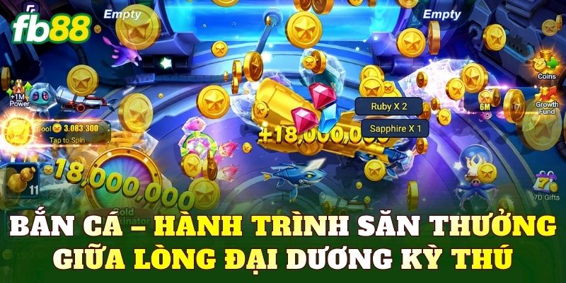 Bắn Cá 1 Bắn cá – Hành trình săn thưởng giữa lòng đại dương kỳ thú