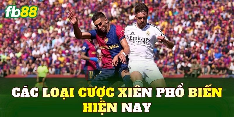 Cược Xiên Là Gì? Cách Chơi Kèo Xiên Bóng Đá 3 Các loại cược xiên phổ biến hiện nay